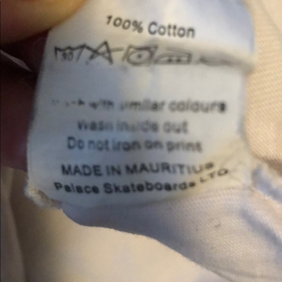 Palace Tri-Ferg Smudge T-Shirt White - Picture 9 of 9